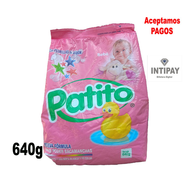 Detergente Patito Bebe x 1 Unid 640g